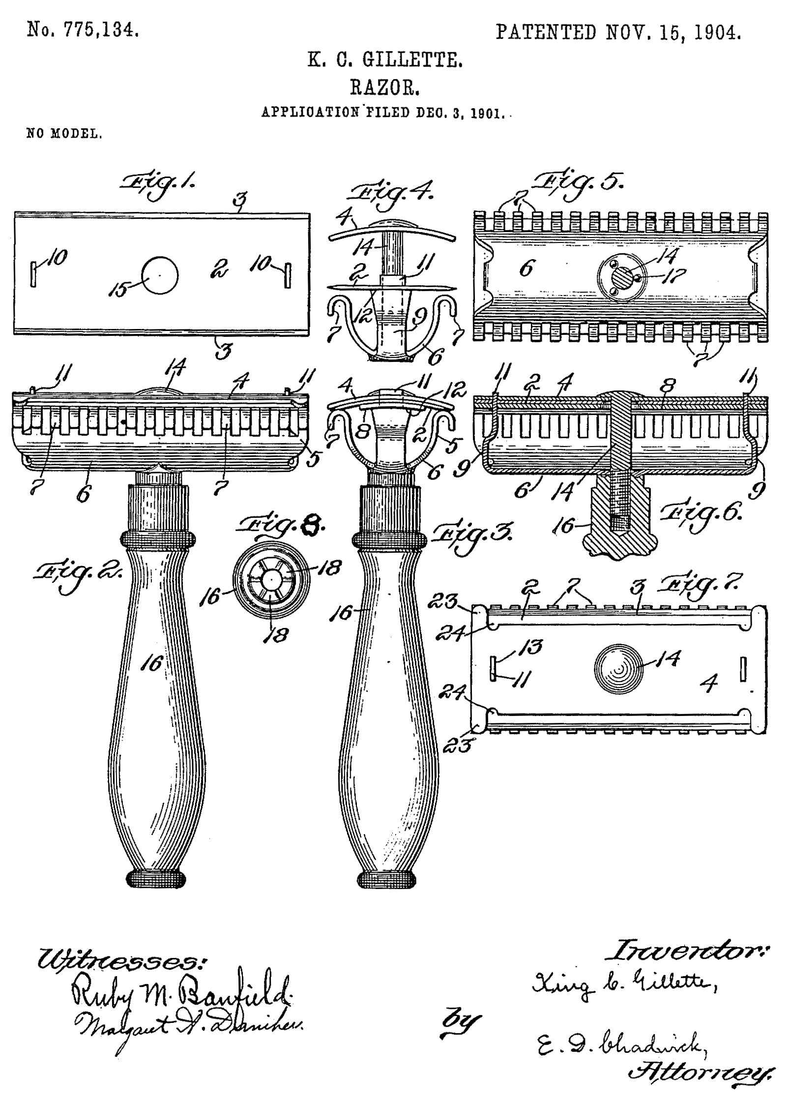 Gillette_razor_patent